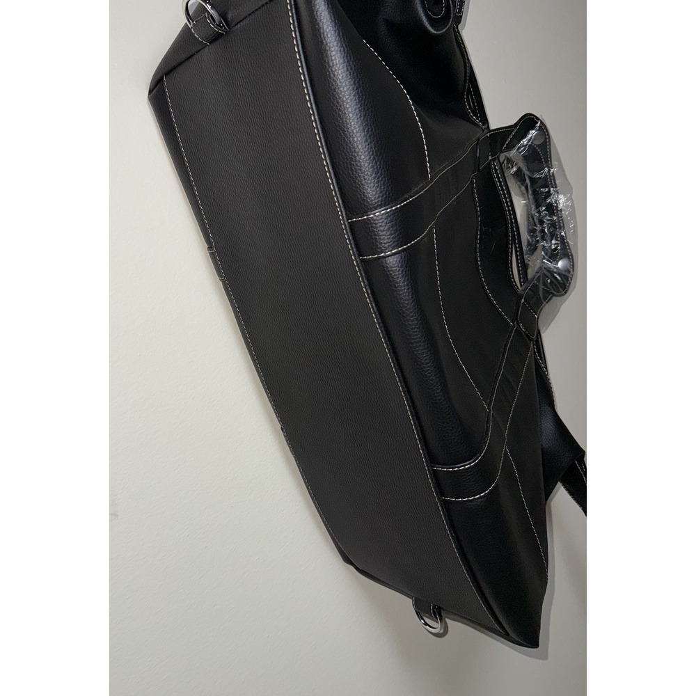 Barrington Black Leather Duffel Bag – Limited Edition 40th Anniversary Bear - Picture 6 of 9